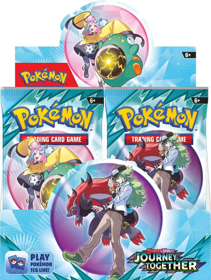 Pokemon - TCG - Journey Together Booster Box WITH TOPPER