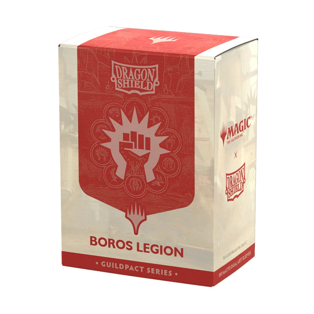 PREORDER Dragon Shield: Sleeves  Matte Dual Art  MTG Guildpact Series: Boros Legion