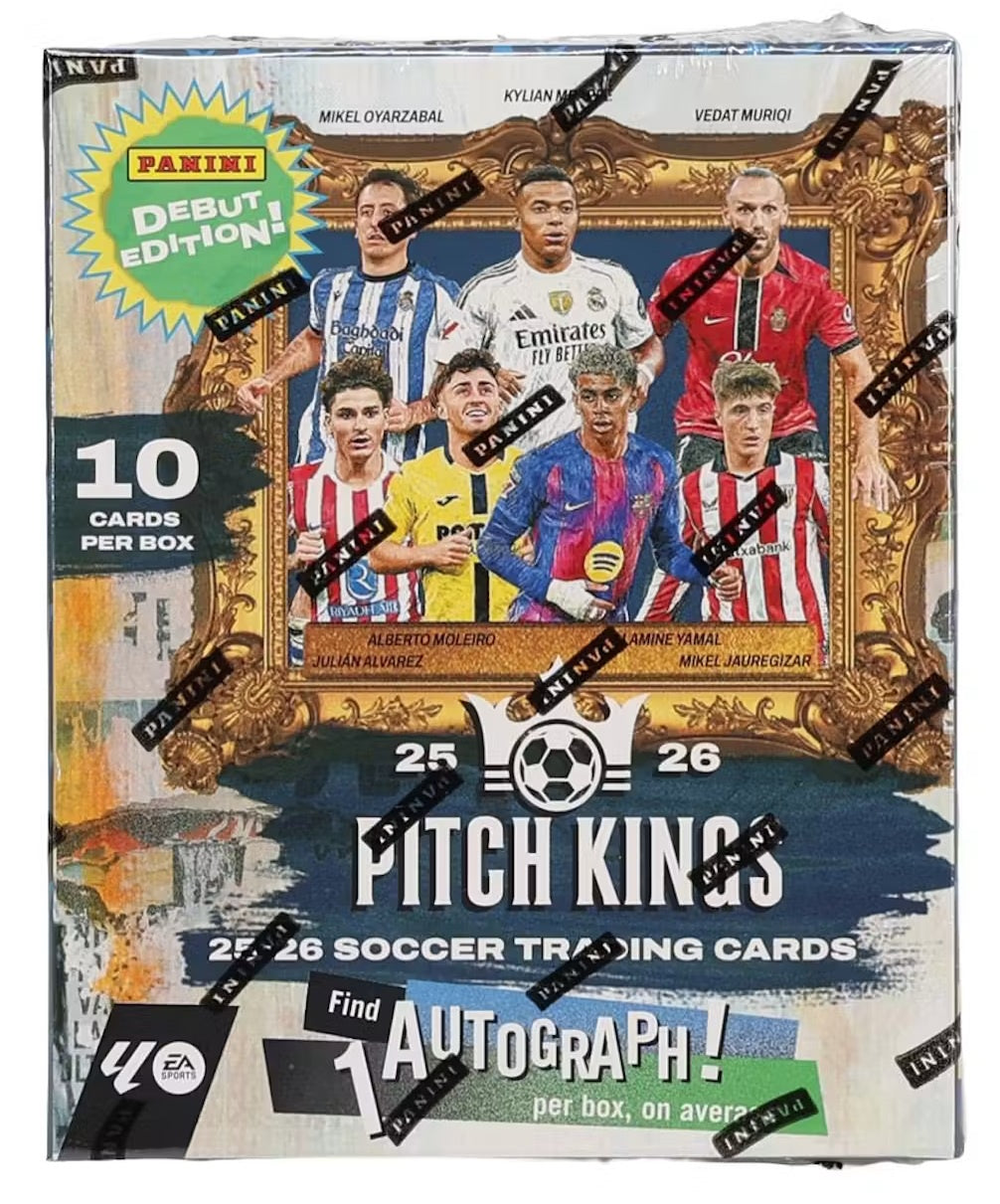 2025-26 Panini Pitch Kings Soccer International Hobby Box