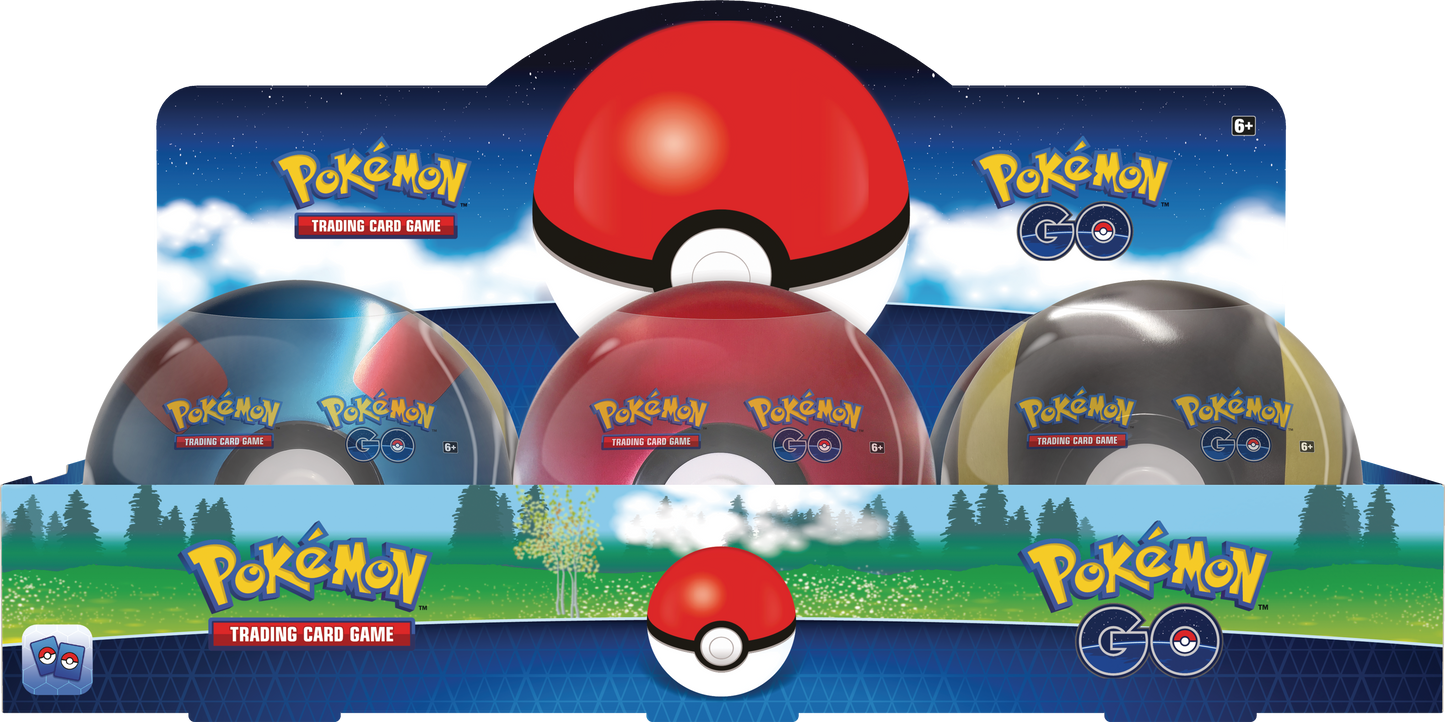 Pokemon GO - Poke Ball Tin Display