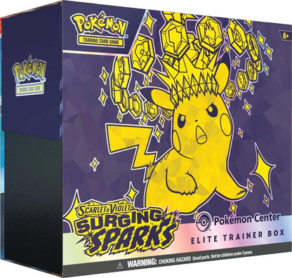 Pokemon TCG: Surging Sparks - Pokemon Center Elite Trainer Box (Exclusive)